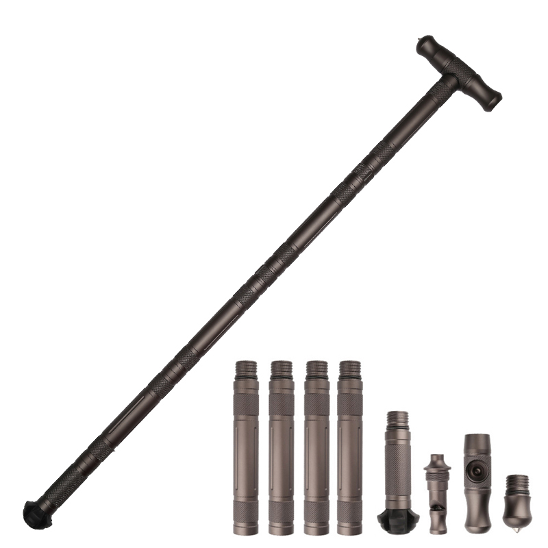 Trekking Pole Carbon - Bastón de senderismo plegable portátil para