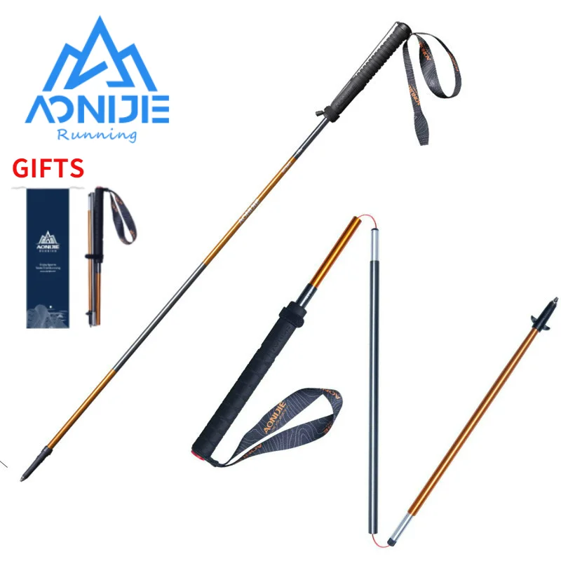 Trekking Pole Carbon - Bastones de Trekking Plegables Ultraligeros AONIJIE