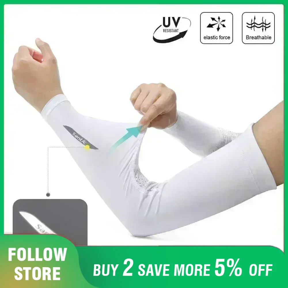 Running Gear Satisfy - Santic deportes mangas de compresión de