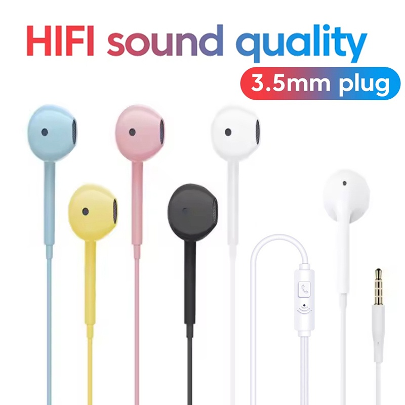 Running Gear Satisfy - Auriculares con cable para correr, equipo