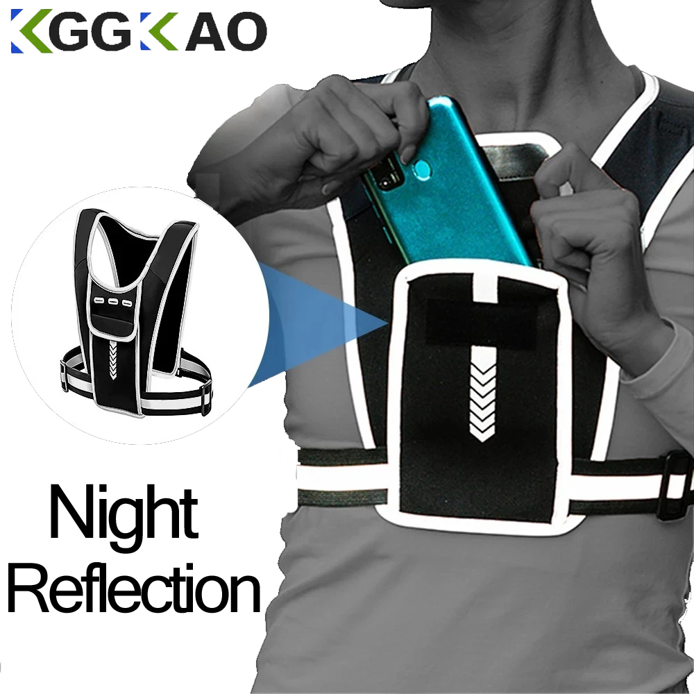 Running Gear Satisfy - Chaleco para correr para hombre y