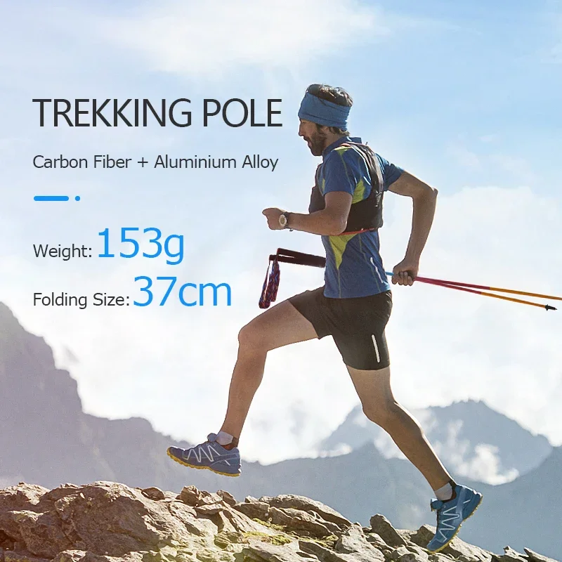 AONIJIE E4201 Nuevo E4204 Bast - Trekking Pole Carbon reseña y precio