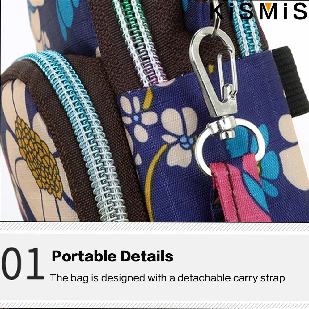 Bolsa de tela con diseño flora - Running Gear Satisfy reseña y precio