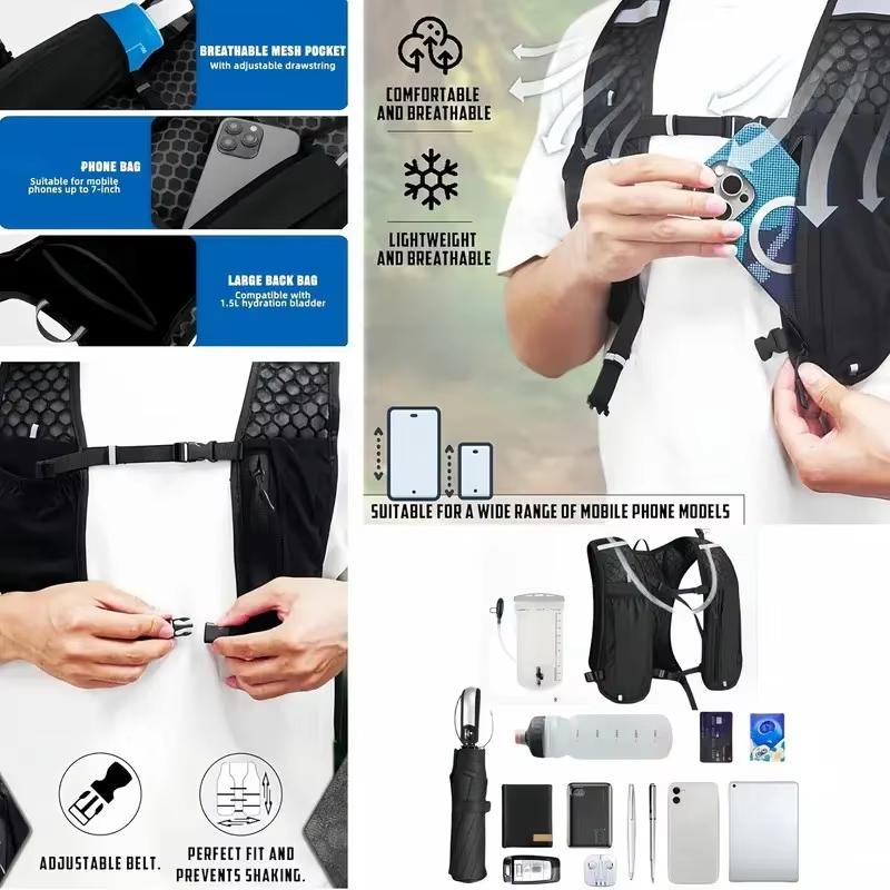 Chaleco de Hidratación Ligero  - Running Gear Storage reseña y precio