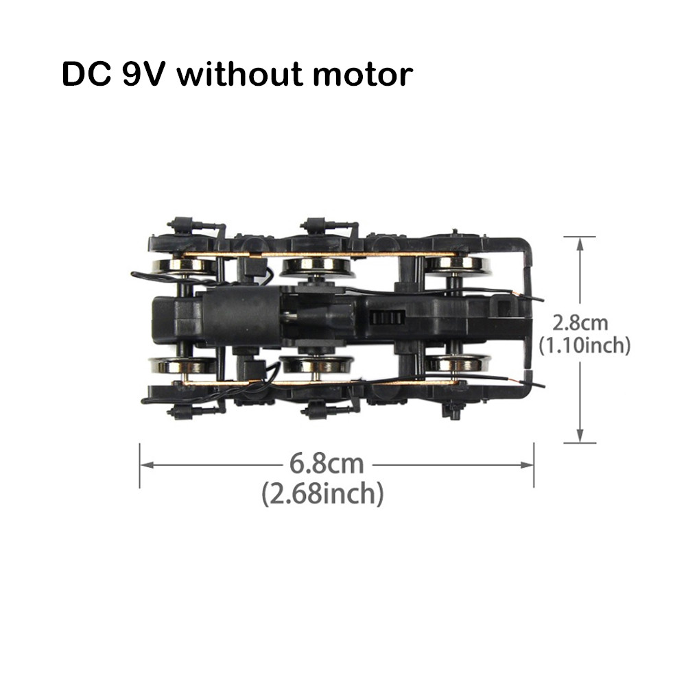 Conjunto de bogie motorizado p - Running Gear Railway reseña y precio
