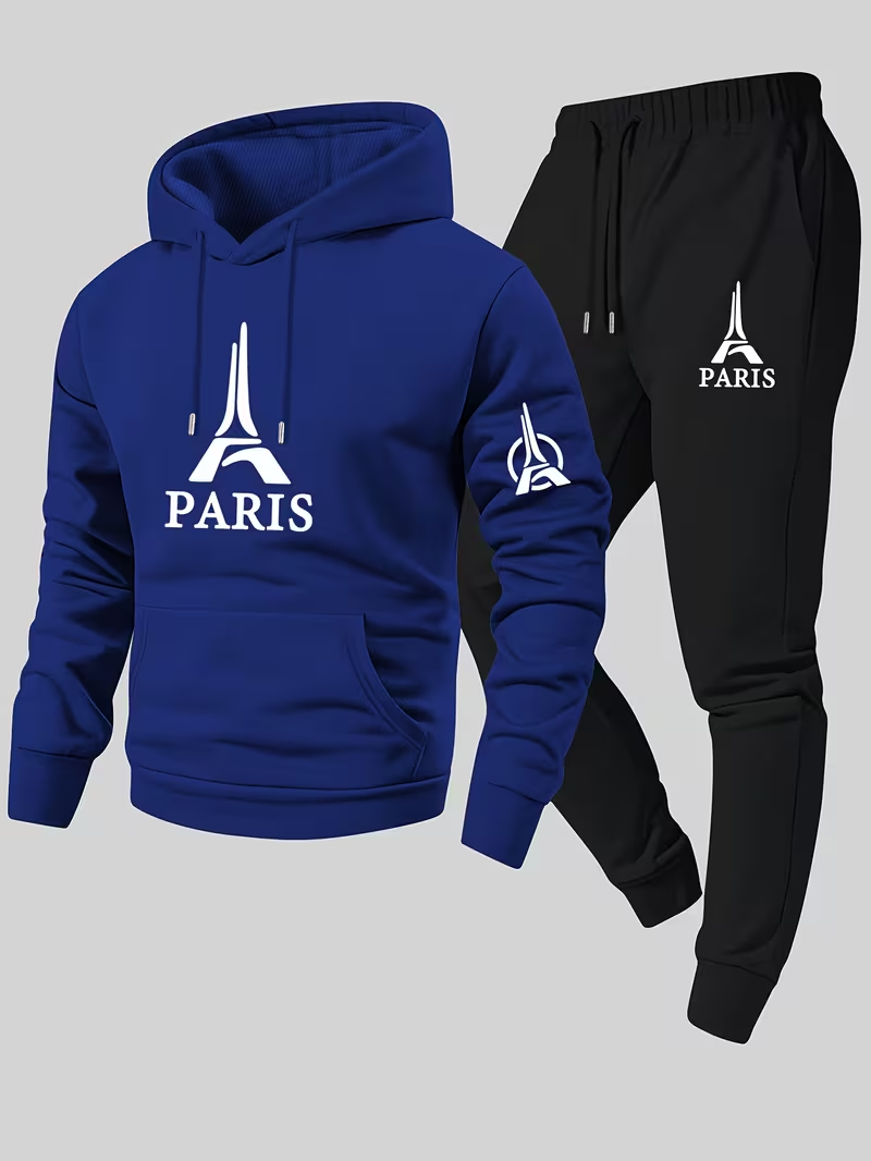 Conjunto Urbano Casual de Dos  - Running Gear Winter Men reseña y precio