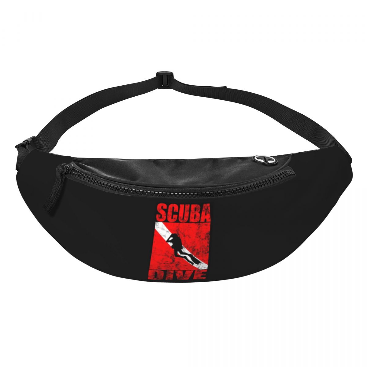 Riñonera con bandera de buceo  - Running Gear Bag For Men reseña y precio