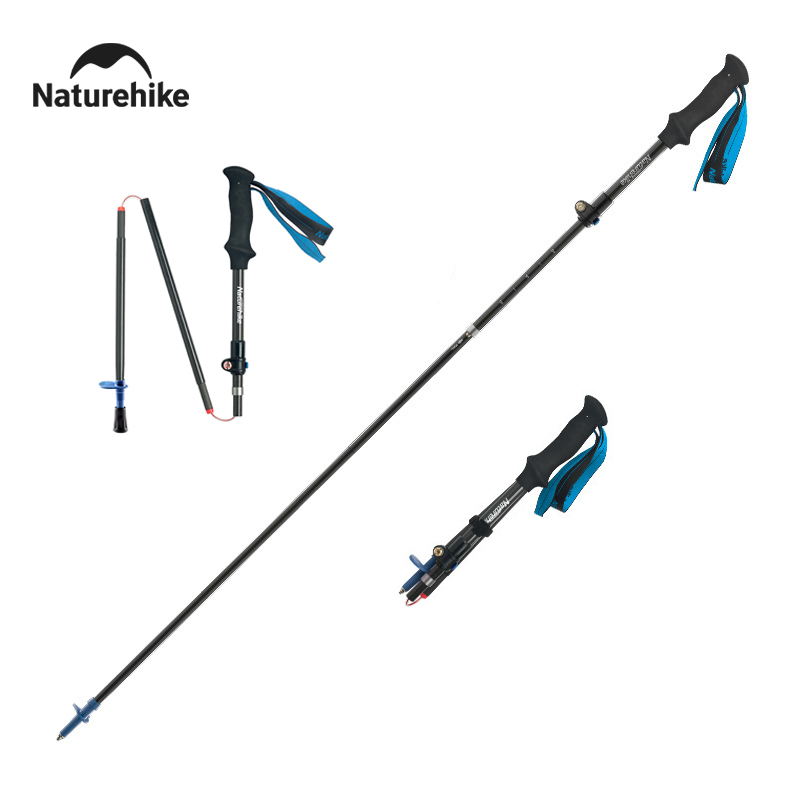 Naturehike-bastón ultraligero  - Trekking Pole Carbon reseña y precio