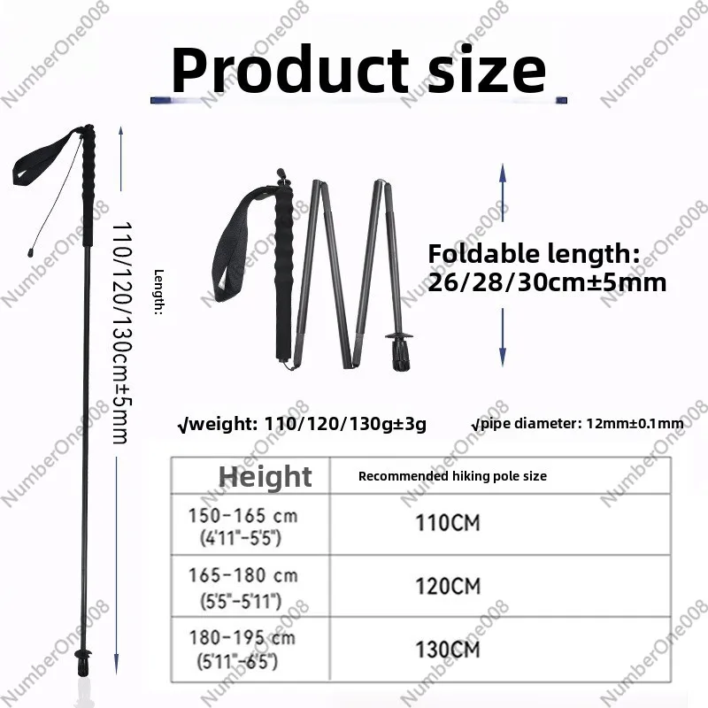 Bastones de Trekking Plegables - Trekking Pole Carbon reseña y precio