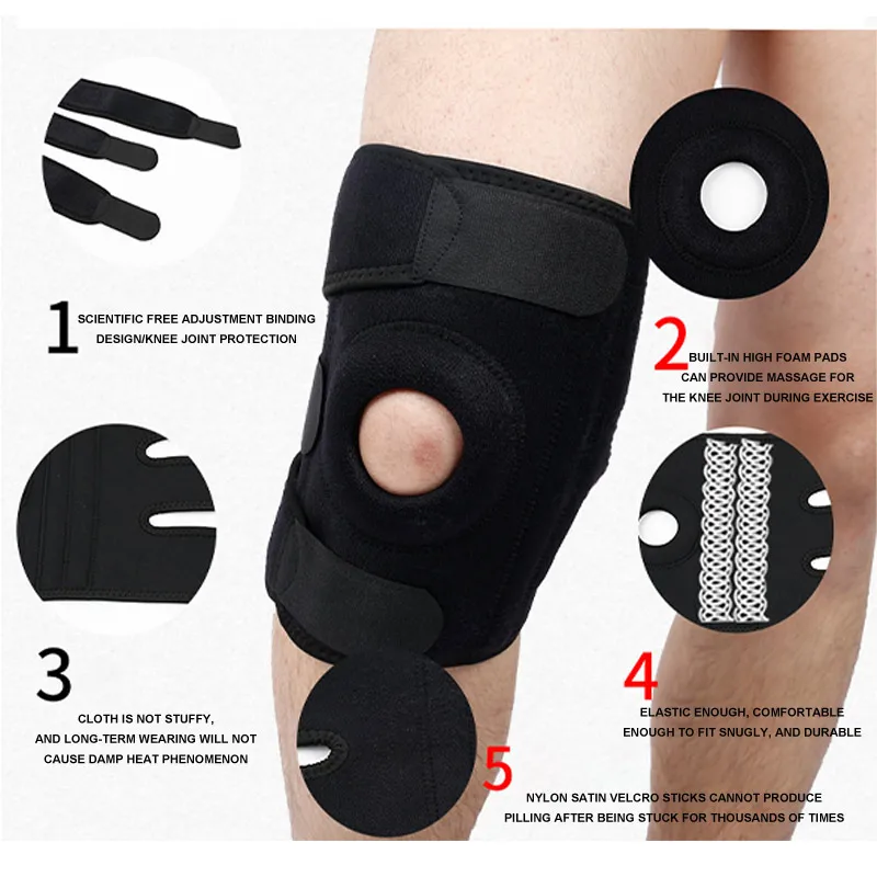 Rodilleras con soporte de reso - Running Gear Satisfy reseña y precio