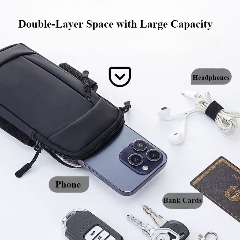 Brazalete Deportivo para Teléf - Running Gear Storage reseña y precio