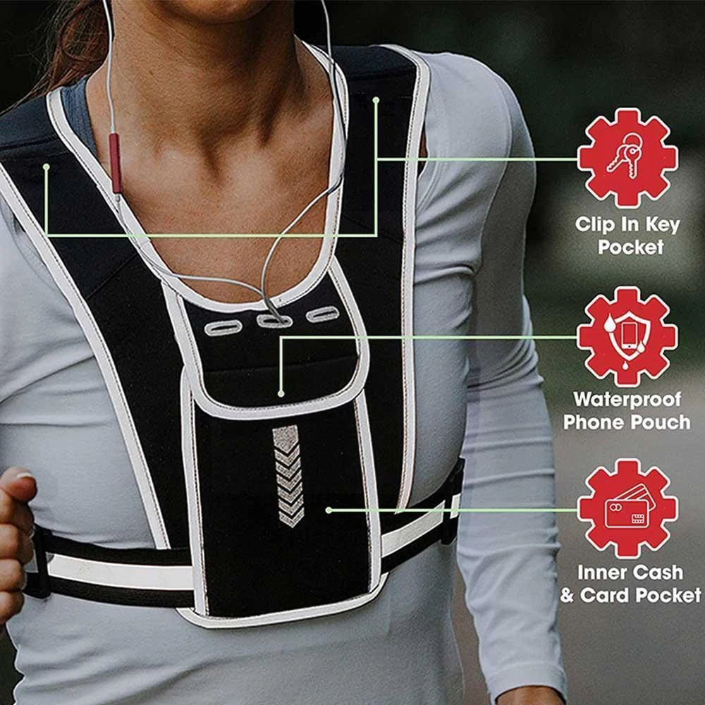 Chaleco para correr para hombr - Running Gear Satisfy reseña y precio