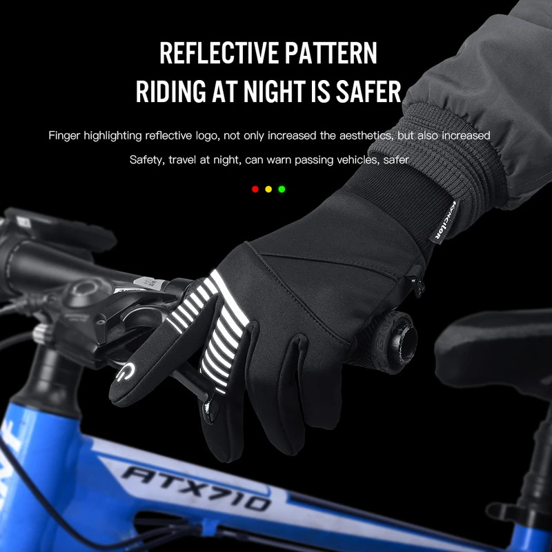 Guantes de ciclismo de inviern - Running Gear Winter Men reseña y precio