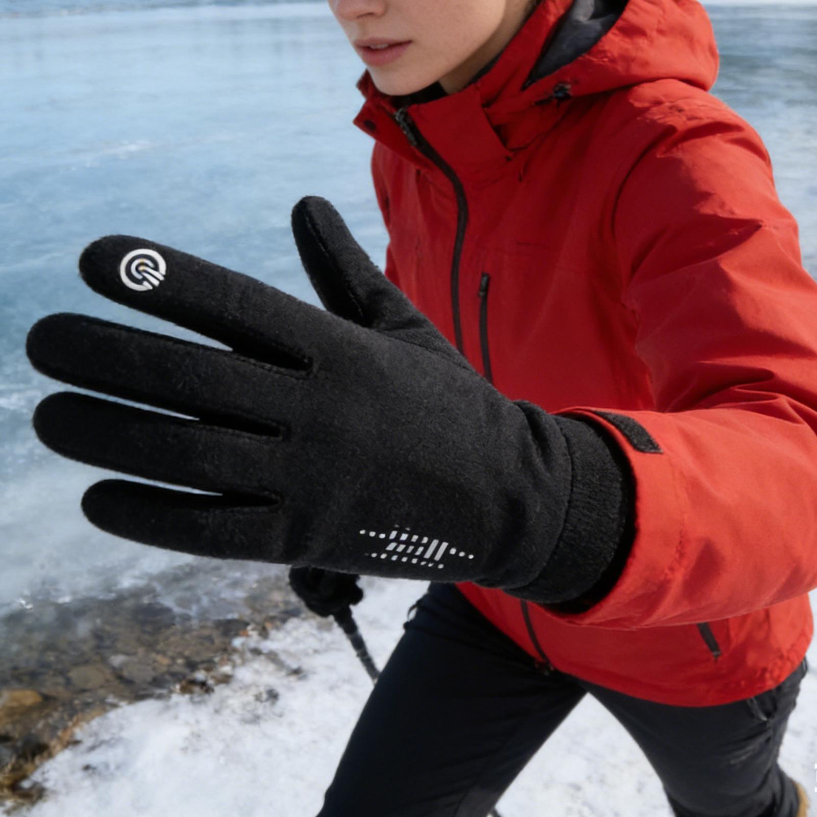 Guantes de ciclismo de inviern - Running Gear Winter Men reseña y precio