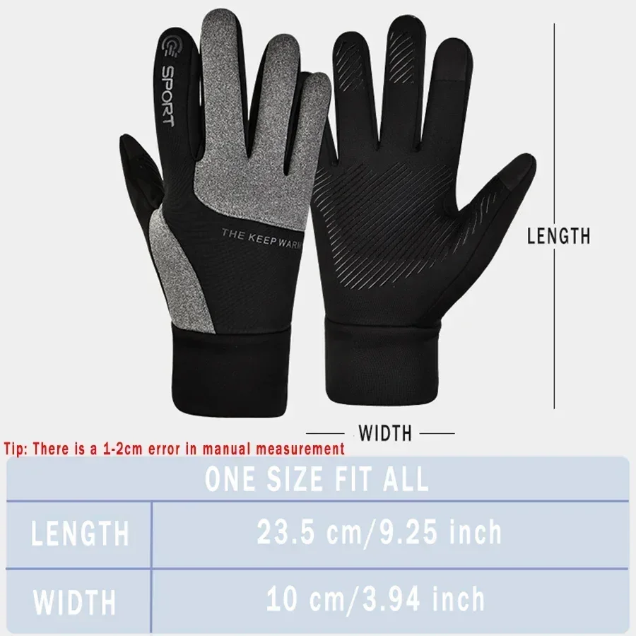 Guantes de Ciclismo de Inviern - Running Gear Winter Men reseña y precio