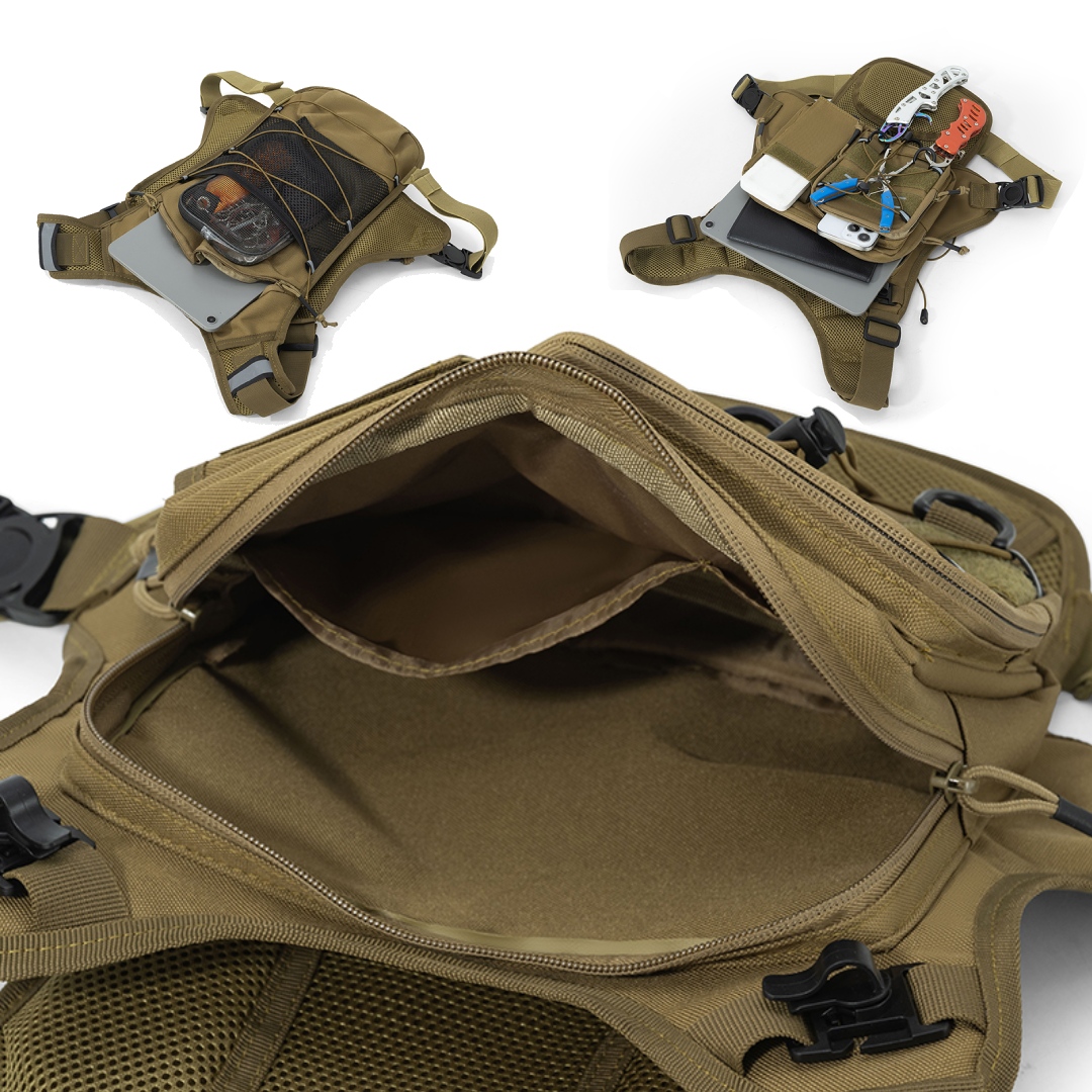 Chaleco Táctico Multifuncional - Running Gear Storage reseña y precio