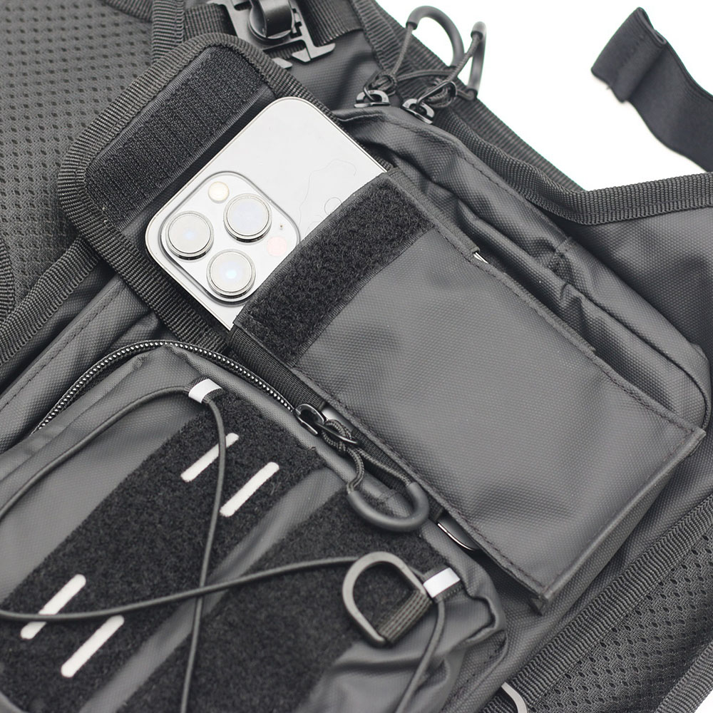 Chaleco Táctico con Bolsa de A - Running Gear Bag For Men reseña y precio